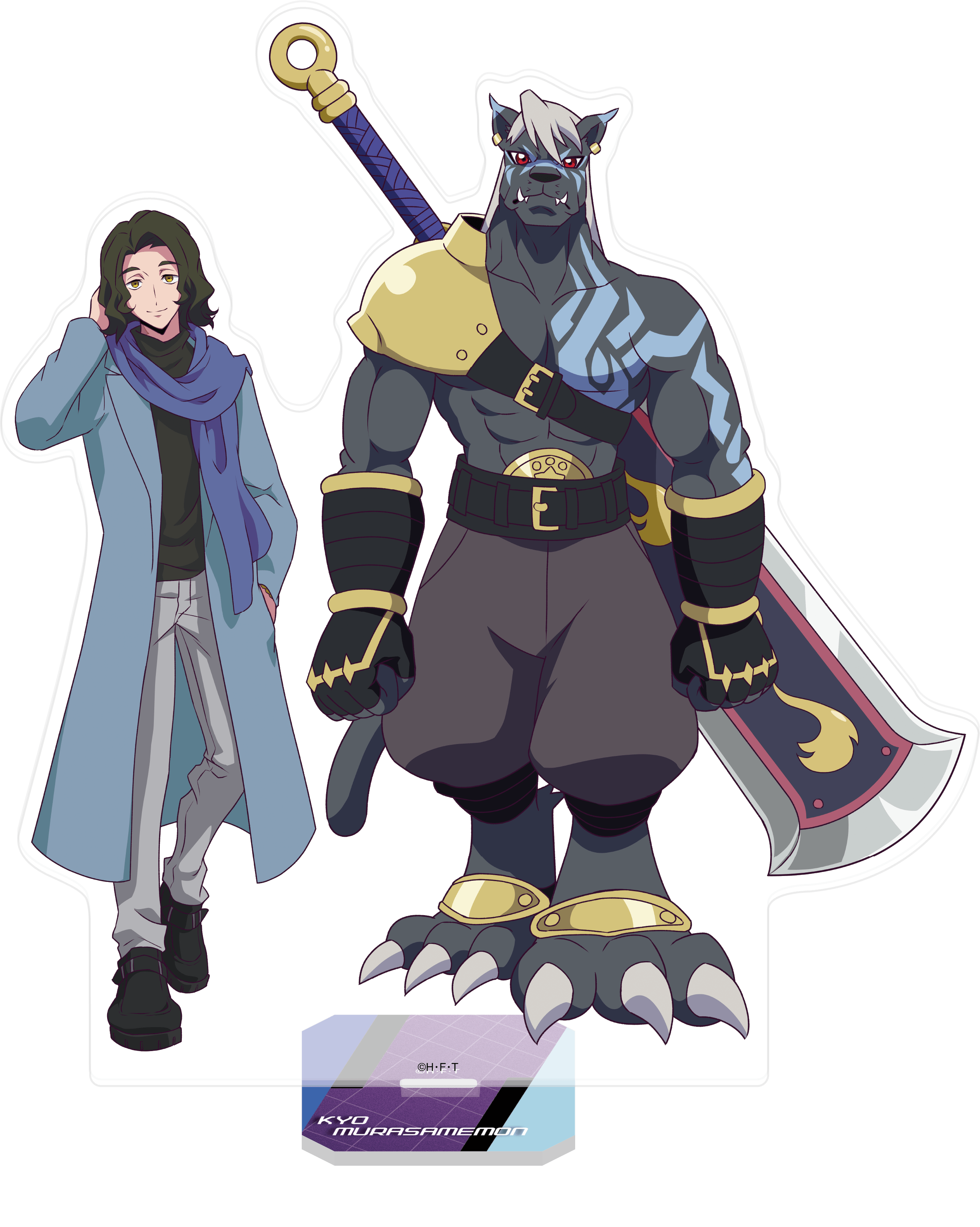 DIGIMON BEATBREAK_アクリルスタンド／沢城キョウ＆ムラサメモン