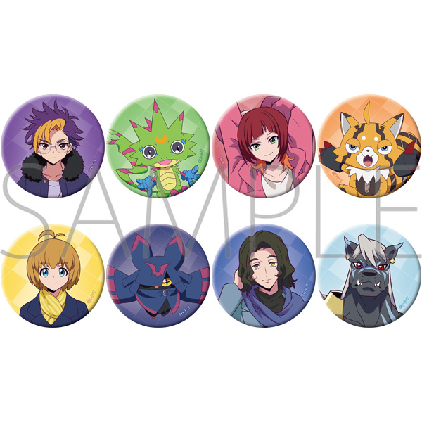 DIGIMON BEATBREAK_キャラバッジコレクション 【BOX／8個入り】