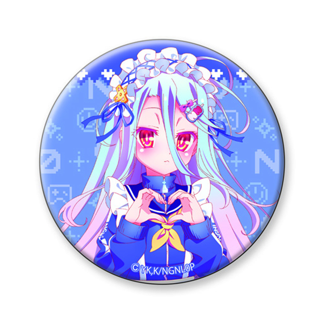 ノーゲーム・ノーライフ ゼロ_202511　缶バッジ白A