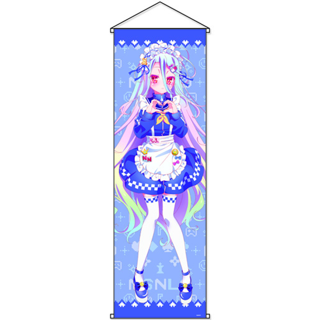 ノーゲーム・ノーライフ ゼロ_202511　ラメ入り特大タペストリー白A