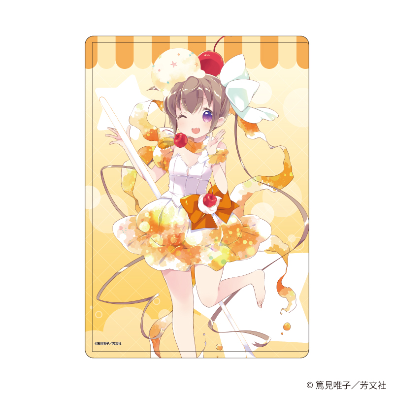 スロウスタート_キャラクリアケース06/百地たまて(描き下ろしイラスト)