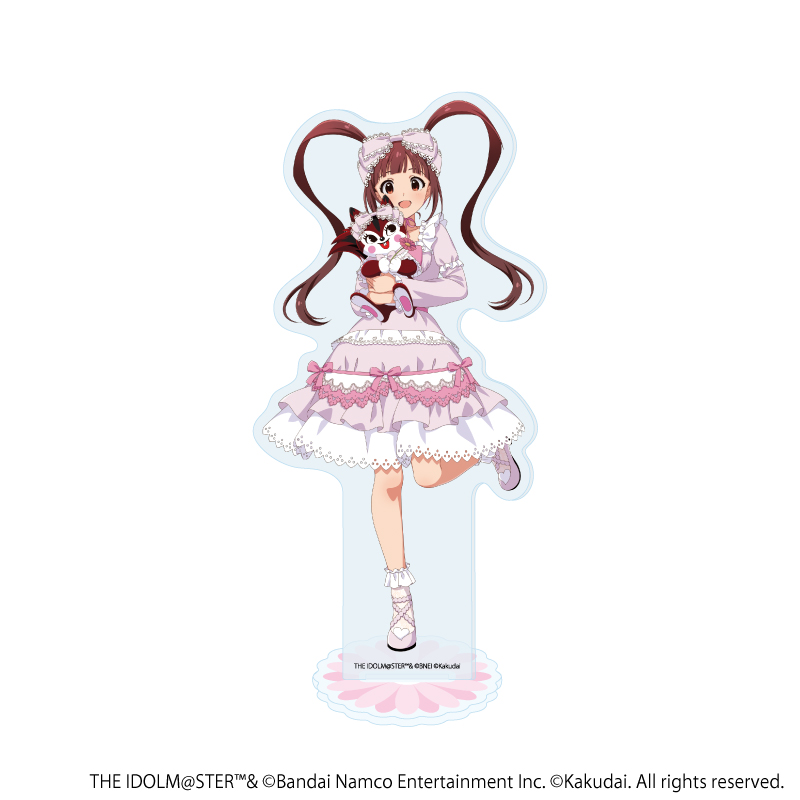 アイドルマスター ミリオンライブ！×クッピーラムネ_アクリルスタンド01/松田 亜利沙×ラム(描き下ろしイラスト)