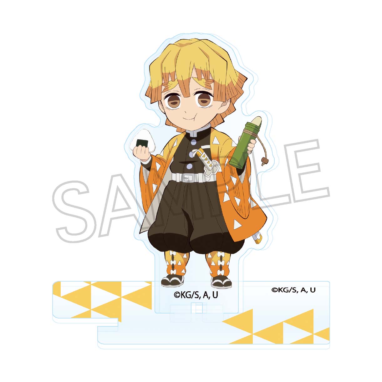 鬼滅の刃_街道歩きシリーズ フォトキャラグラファー 我妻善逸