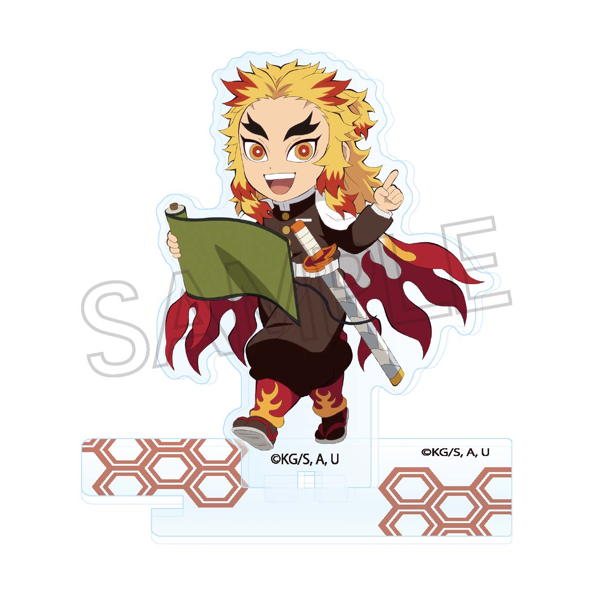 鬼滅の刃_街道歩きシリーズ フォトキャラグラファー 煉獄杏寿郎