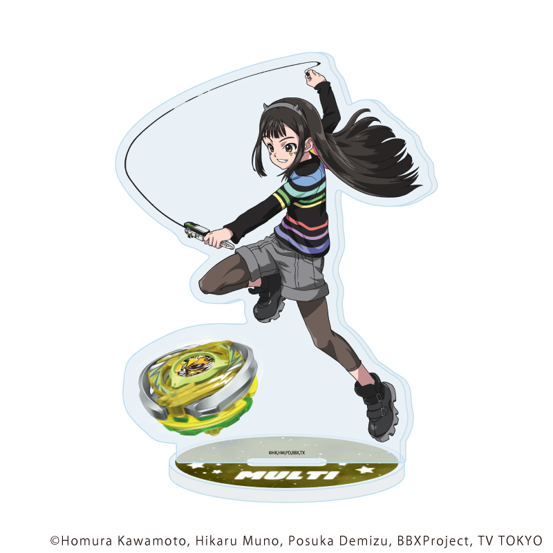 BEYBLADE X_アクリルスタンド17/七色マルチ | 公式グッズ・公式