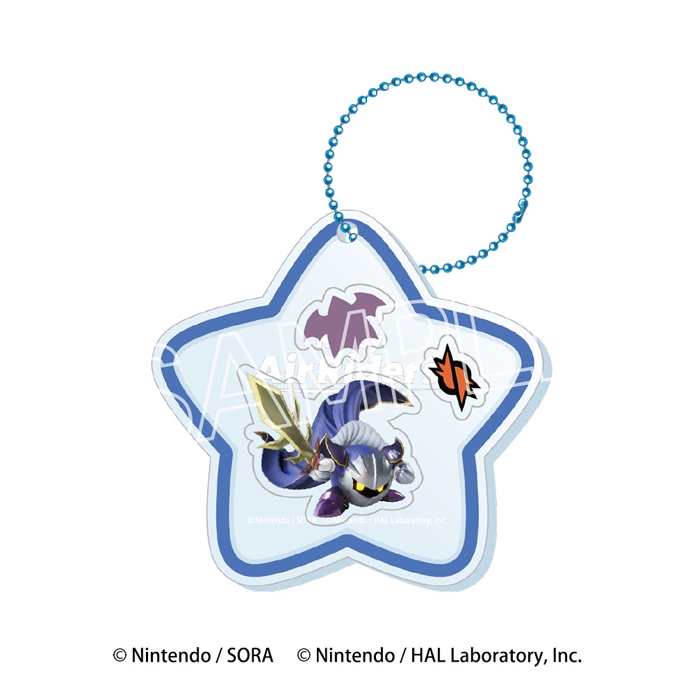 星のカービィ_カービィのエアライダー カシャカシャマスコット メタナイト