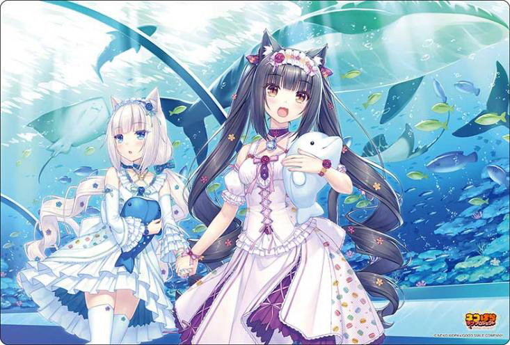 ネコぱら ラブプロジェクト_ブシロード ラバーマットコレクション V2 Vol.1964 ショコラ&バニラ B