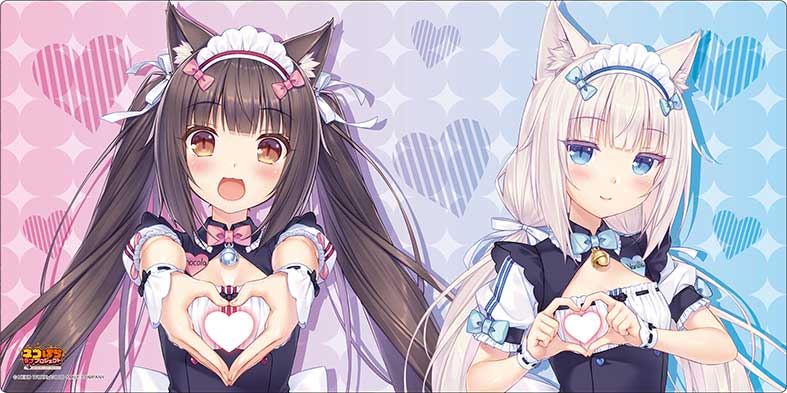 ネコぱら ラブプロジェクト_ブシロード ラバーマットコレクション V2 Vol.1965 ショコラ&バニラ C