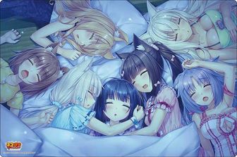 ネコぱら_特大アクリルスタンド（バニラ／水着） | ネコぱら公式グッズ