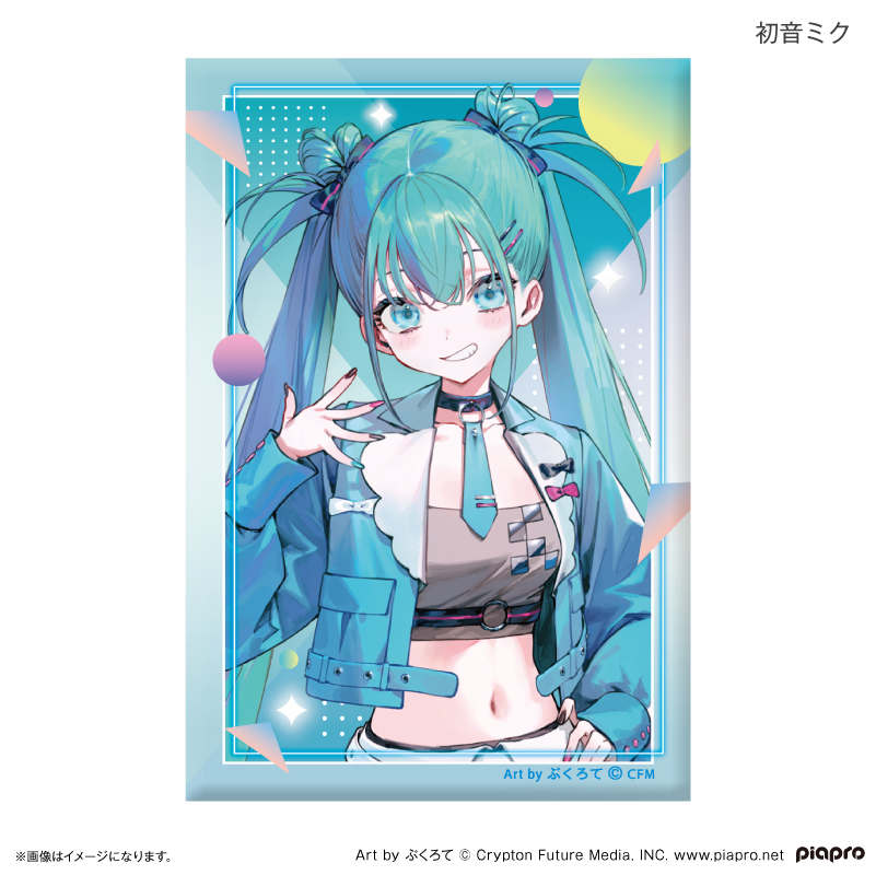 初音ミクシリーズ_ピアプロキャラクターズ 令和アイドル 缶マグネット 初音ミク