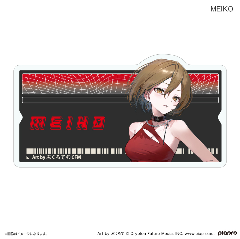 初音ミクシリーズ_ピアプロキャラクターズ 令和アイドル ネームバッジ MEIKO