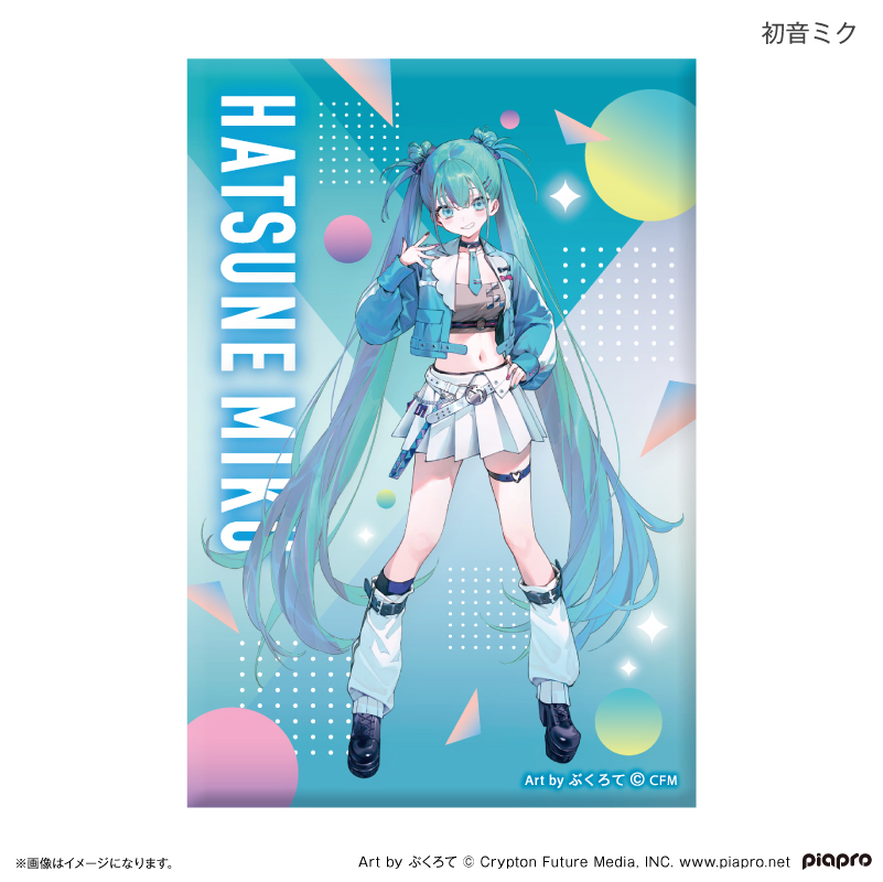 初音ミクシリーズ_ピアプロキャラクターズ 令和アイドル ミニアートスタンド 初音ミク