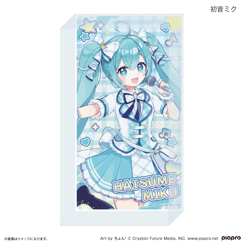 初音ミクシリーズ_ピアプロキャラクターズ 平成アイドル アクリルブロック 初音ミク