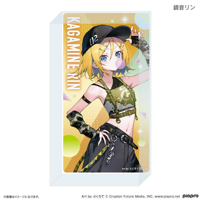 初音ミクシリーズ_ピアプロキャラクターズ 令和アイドル アクリルブロック 鏡音リン