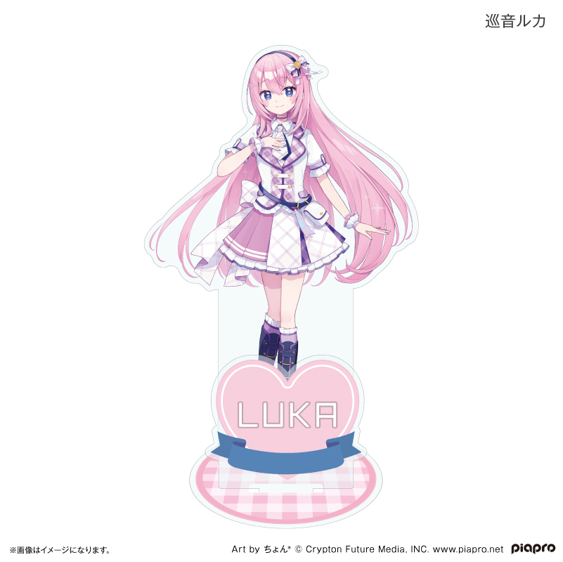 初音ミクシリーズ_ピアプロキャラクターズ 平成アイドル アクリルスタンド 巡音ルカ