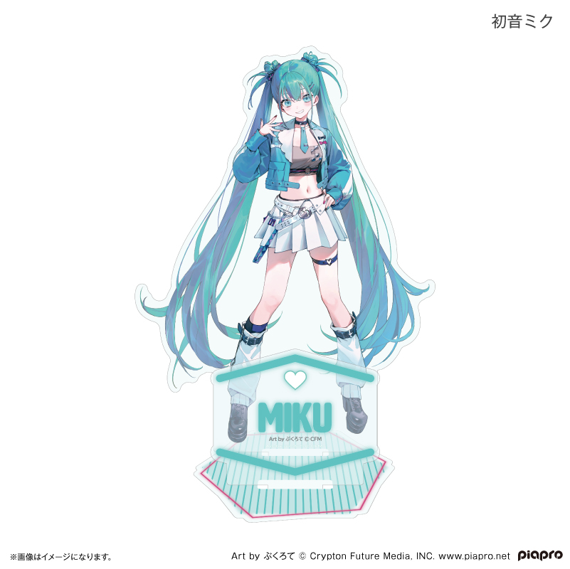 初音ミクシリーズ_ピアプロキャラクターズ 令和アイドル アクリルスタンド 初音ミク