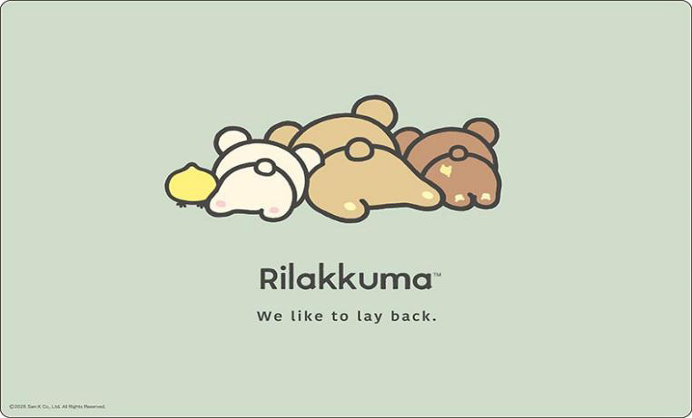 リラックマ_ブシロード ラバーマットコレクション V2 Vol.1971  BASIC RILAKKUMA Favorite Things