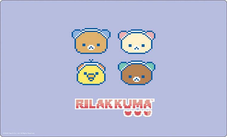 リラックマ_ブシロード ラバーマットコレクション V2 Vol.1974  ゲーミングリラックマ