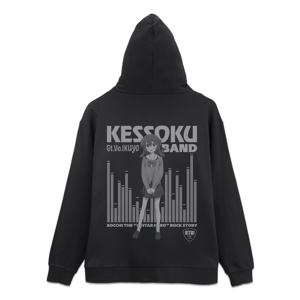 ぼっち・ざ・ろっく!_XLサイズ_喜多郁代 ジップパーカー/BLACK