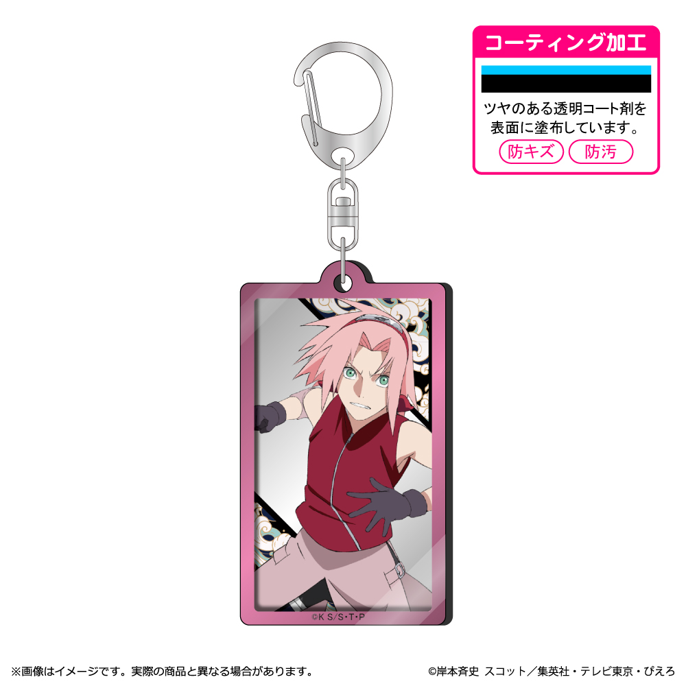 NARUTO-ナルト- 疾風伝_メタルアクキー 春野サクラ