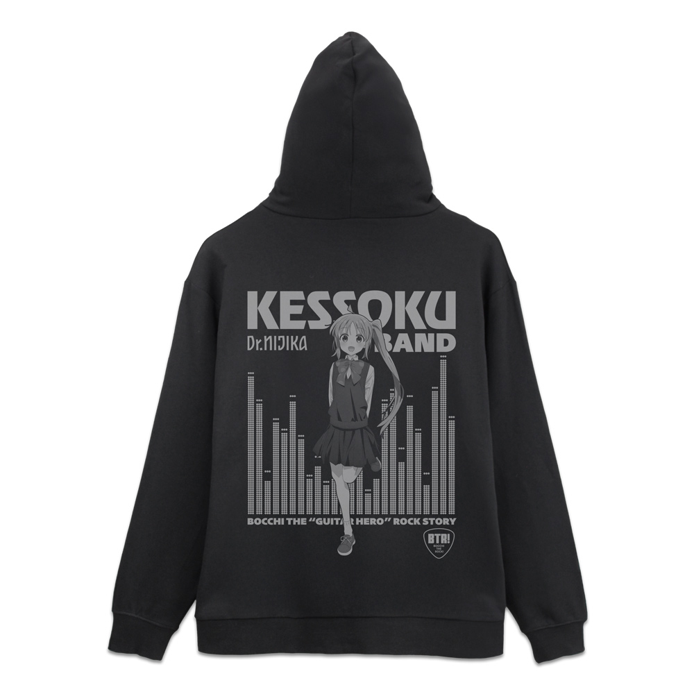 ぼっち・ざ・ろっく!_Lサイズ_伊地知虹夏 ジップパーカー/BLACK