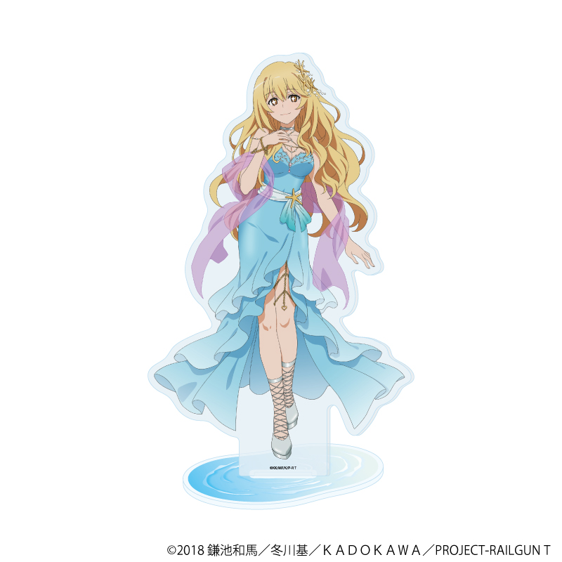 とある科学の超電磁砲Ｔ_アクリルスタンド14/食蜂操祈 マーメイドドレスver.(描き下ろしイラスト)