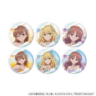 とある科学の超電磁砲T_御坂美琴いっぱい缶バッジ全10種(ブラインド