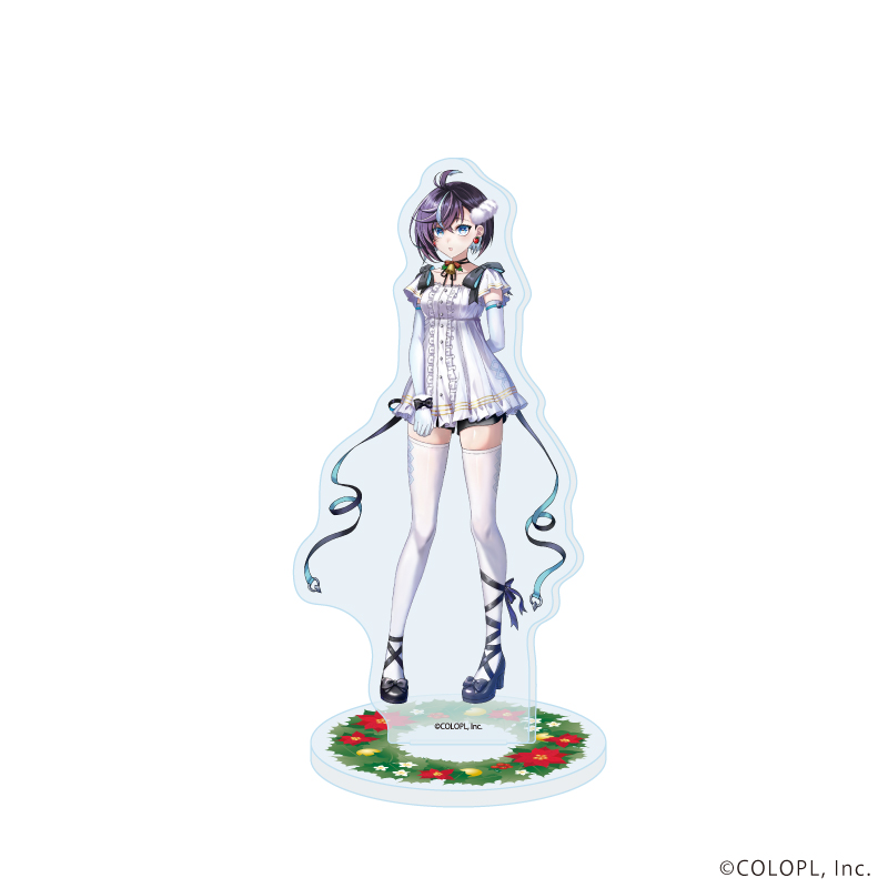 白猫プロジェクト_アクリルスタンド16/クリスマスver. ルナ(描き下ろしイラスト)