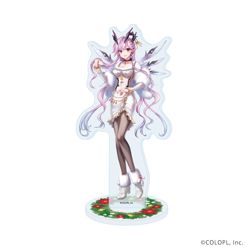 白猫プロジェクト_アクリルスタンド18/クリスマスver. オスクロル(描き下ろしイラスト)
