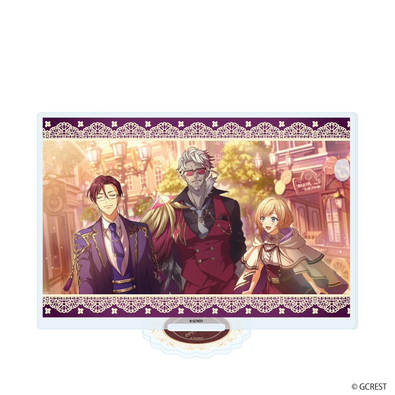 夢職人と忘れじの黒い妖精_アクリルスタンド64/リッシュ&チェル(公式イラスト)