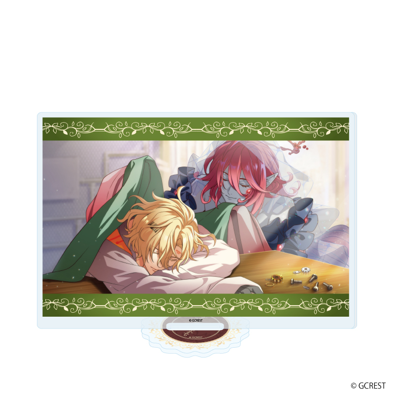 夢職人と忘れじの黒い妖精_アクリルスタンド67/トワ&ハインケル(公式イラスト)