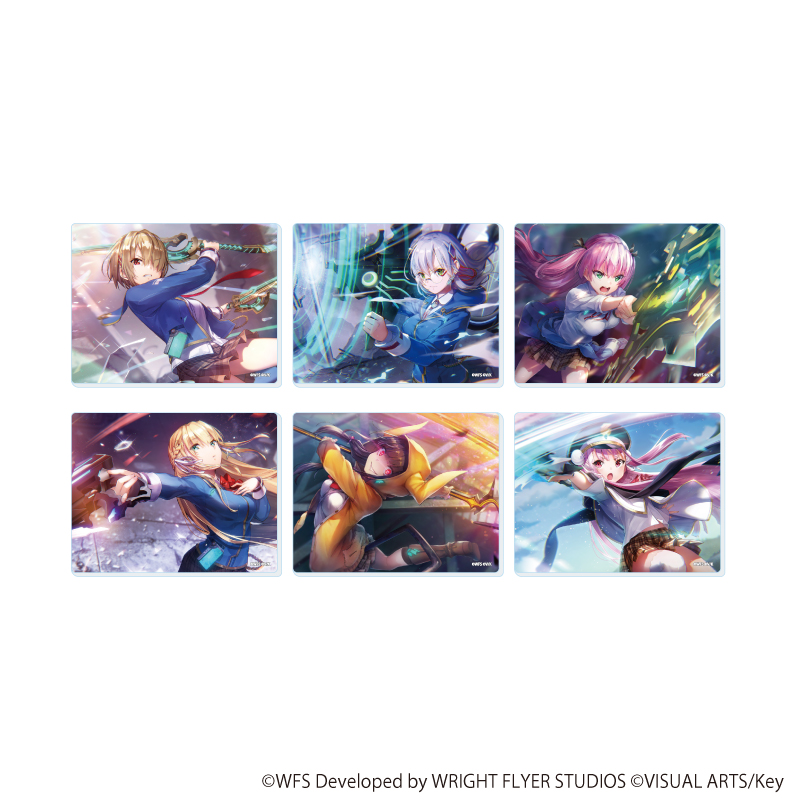 ヘブンバーンズレッド_アクリルカード02/第31A部隊 コンプリートセット(全6種)(公式イラスト)【コンプリートセット／6個入り】