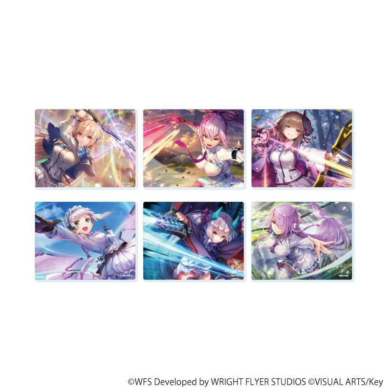 ヘブンバーンズレッド_アクリルカード05/第30G部隊 コンプリートセット(全6種)(公式イラスト)【コンプリートセット／6個入り】