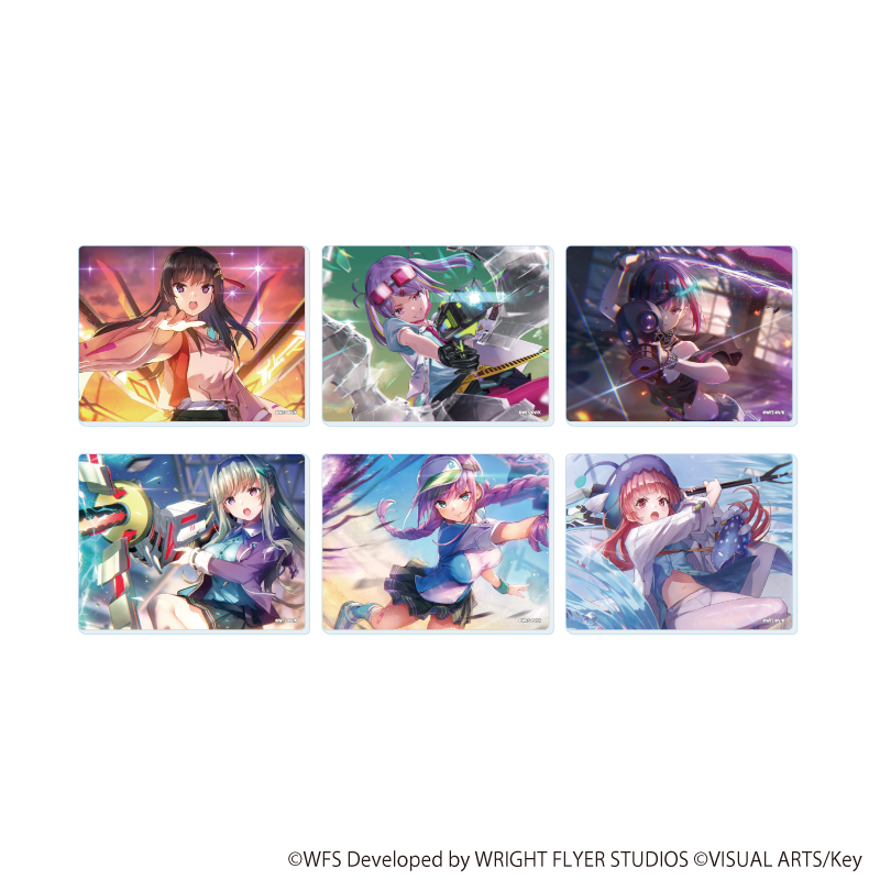 ヘブンバーンズレッド_アクリルカード06/第31D部隊 コンプリートセット(全6種)(公式イラスト)【コンプリートセット／6個入り】