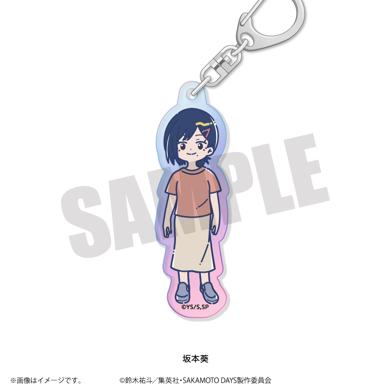 SAKAMOTO DAYS_れとぽぷ オーロラアクリルキーホルダー 坂本葵
