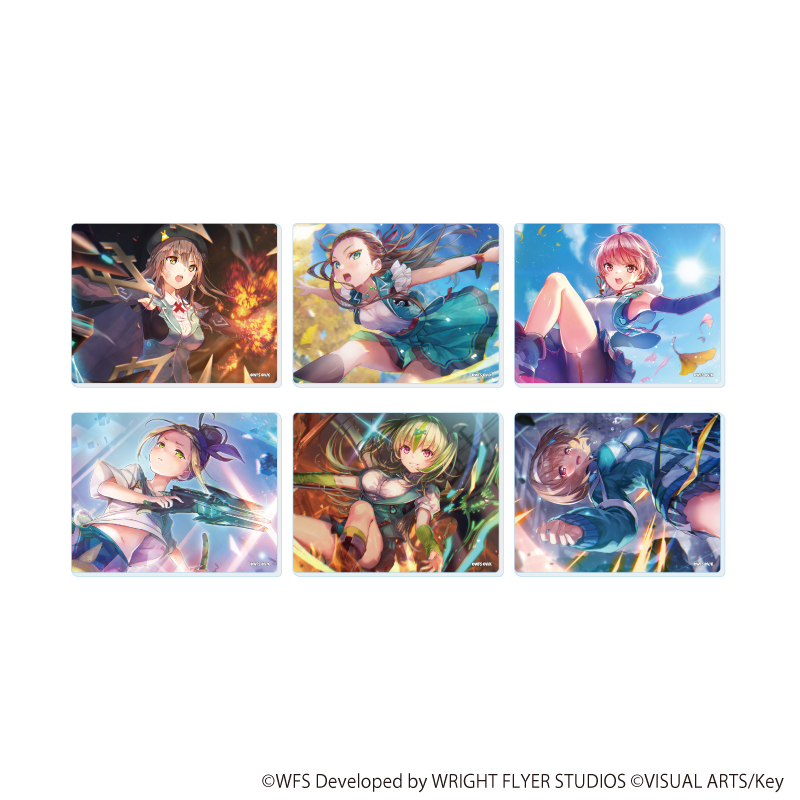 ヘブンバーンズレッド_アクリルカード07/第31E部隊 コンプリートセット(全6種)(公式イラスト)【コンプリートセット／6個入り】