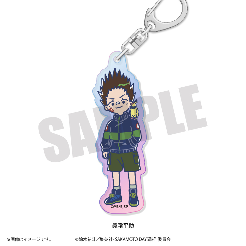 SAKAMOTO DAYS_れとぽぷ オーロラアクリルキーホルダー 眞霜平助