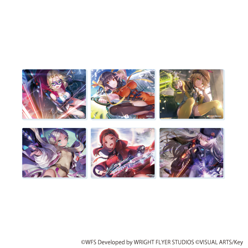 ヘブンバーンズレッド_アクリルカード09/第31X部隊 コンプリートセット(全6種)(公式イラスト)【コンプリートセット／6個入り】