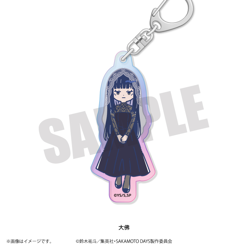 SAKAMOTO DAYS_れとぽぷ オーロラアクリルキーホルダー 大佛
