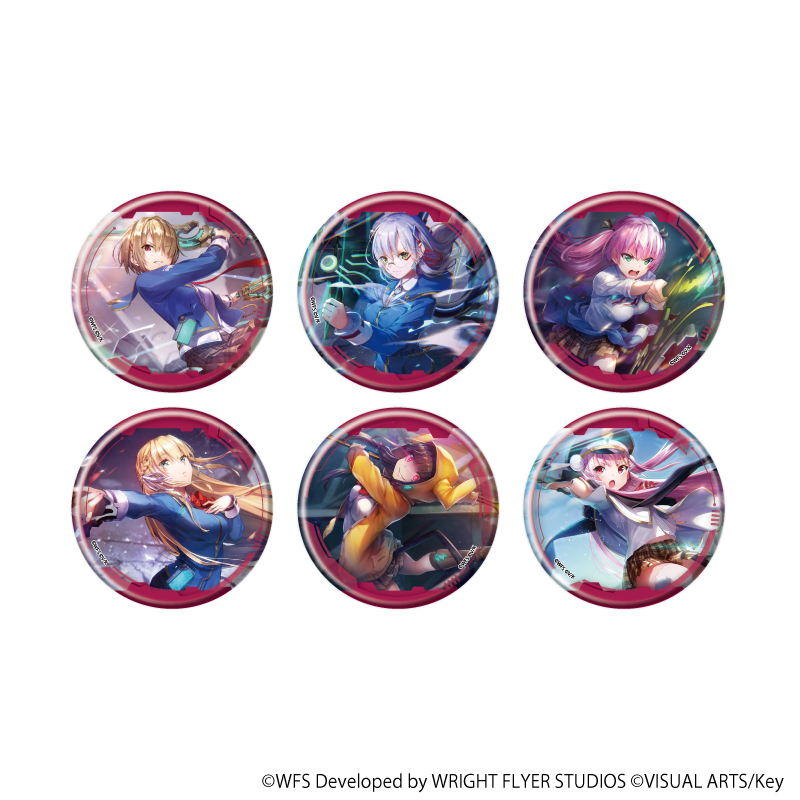 ヘブンバーンズレッド_缶バッジ30/第31A部隊 コンプリートセット(全6種)(公式イラスト)【コンプリートセット／6個入り】