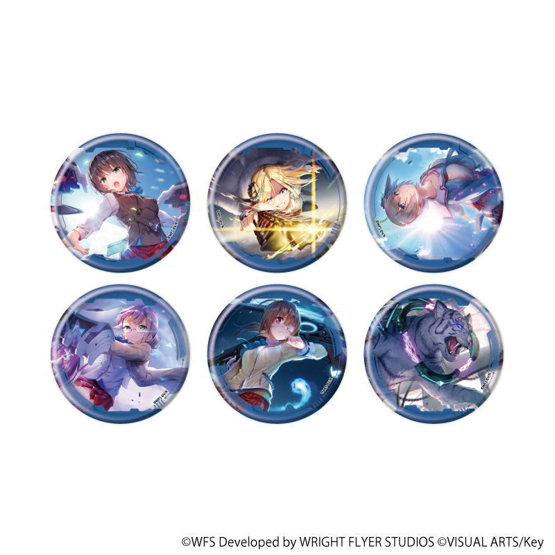 ヘブンバーンズレッド_缶バッジ31/第31B部隊 コンプリートセット(全6種)(公式イラスト)【コンプリートセット／6個入り】