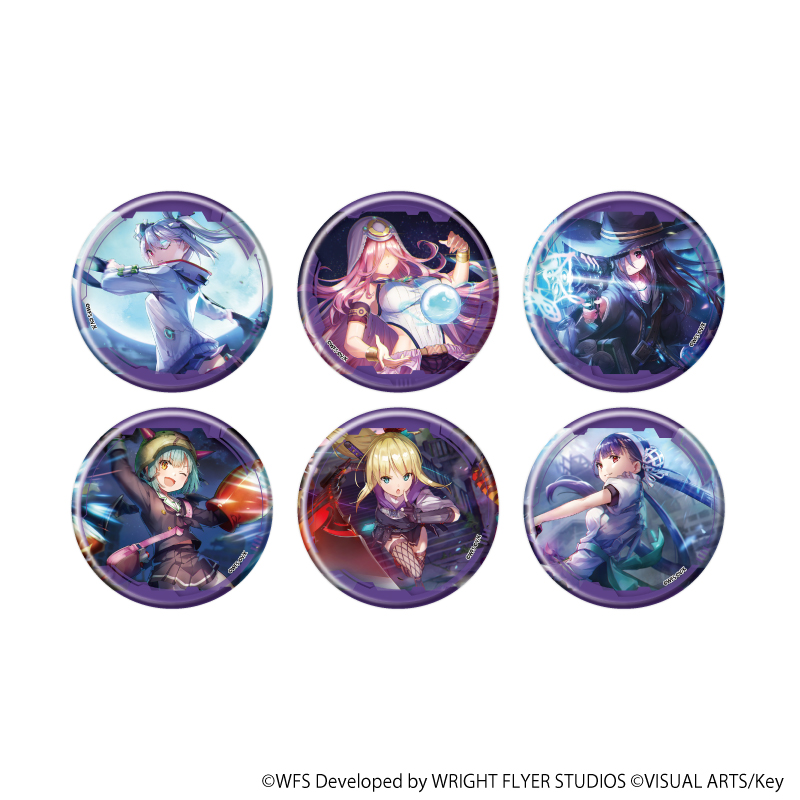 ヘブンバーンズレッド_缶バッジ32/第31C部隊 コンプリートセット(全6種)(公式イラスト)【コンプリートセット／6個入り】