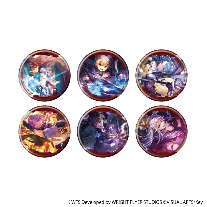 ヘブンバーンズレッド_缶バッジ36/第31F部隊 コンプリートセット(全6種)(公式イラスト)【コンプリートセット／6個入り】