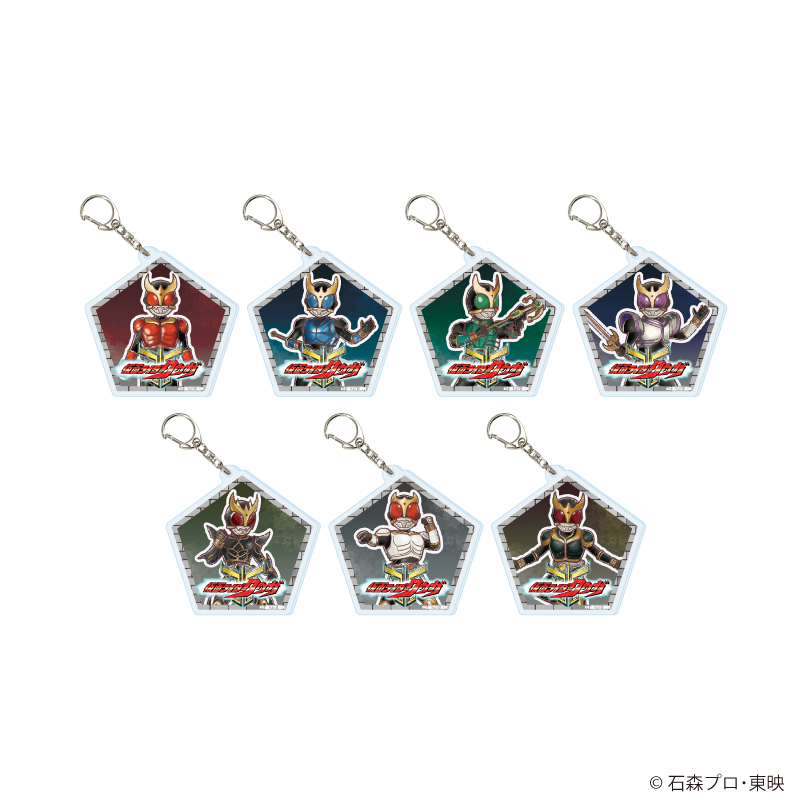 仮面ライダークウガ_アクリルキーホルダー01/コンプリートセット(全7種)(グラフアートイラスト)【コンプリートセット／7個入り】