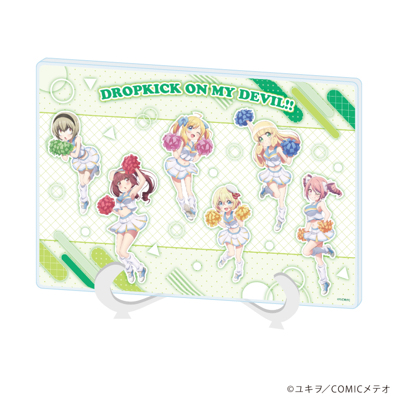 邪神ちゃんドロップキック_(A5サイズ)_アクリルアートボード02/チアガールver.(描き下ろしイラスト)