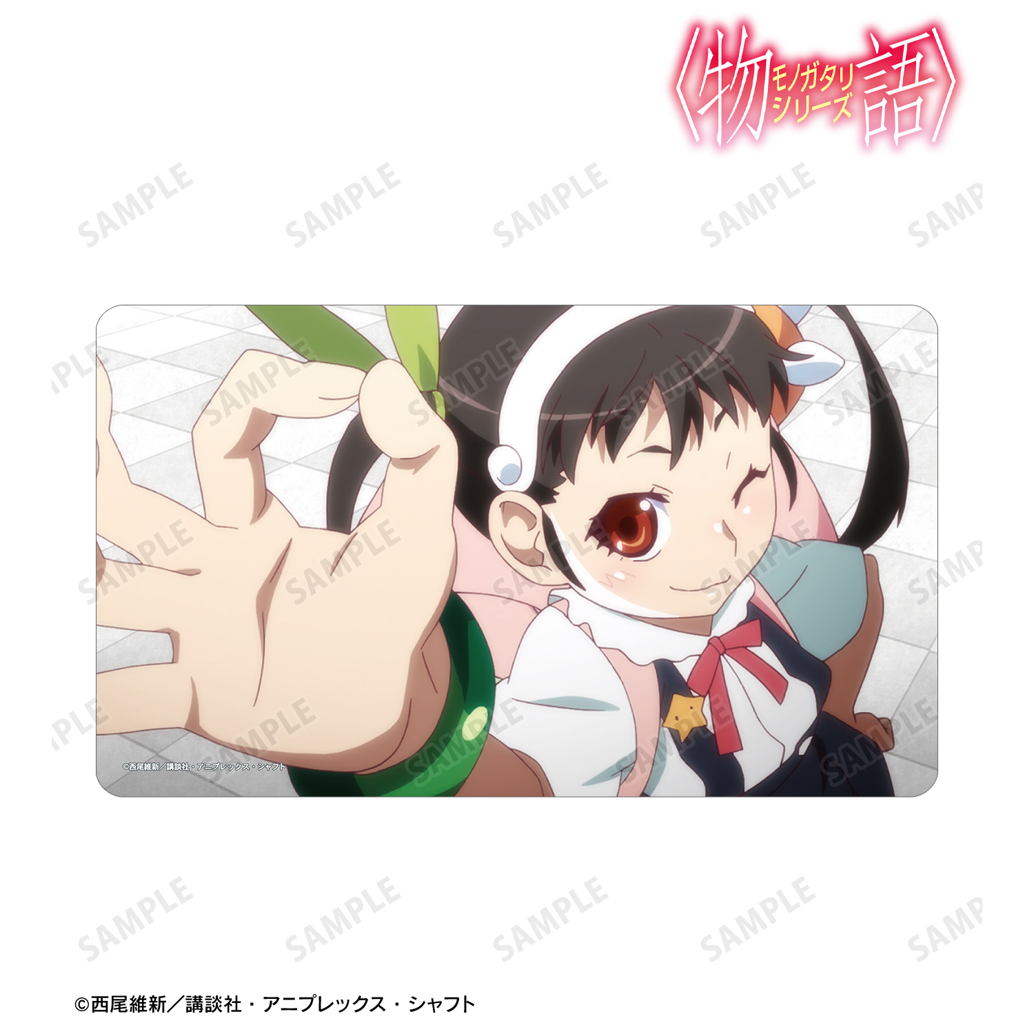 〈物語〉シリーズ_八九寺真宵 場面写マルチデスクマット