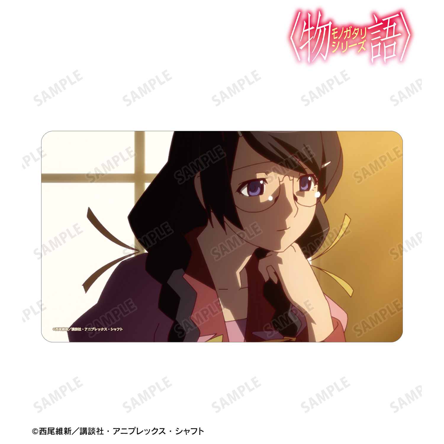 〈物語〉シリーズ_羽川翼 場面写マルチデスクマット