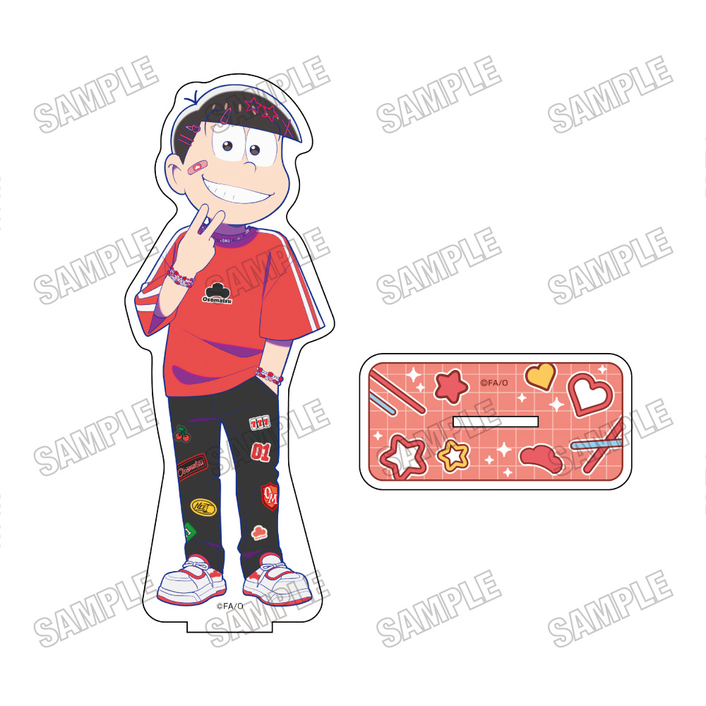 おそ松さん_描き下ろしBIGアクリルスタンド【デコラver.】?おそ松