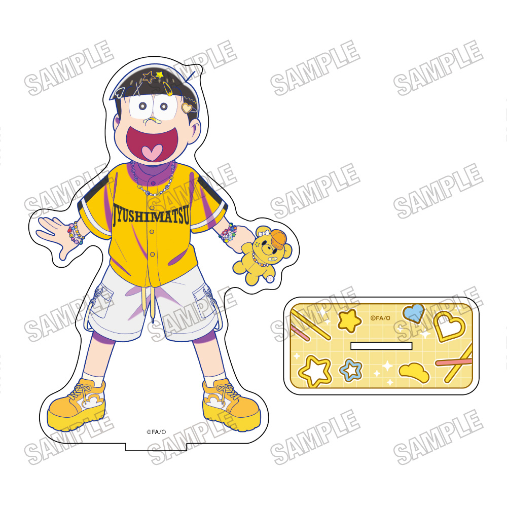 おそ松さん_描き下ろしBIGアクリルスタンド【デコラver.】?十四松