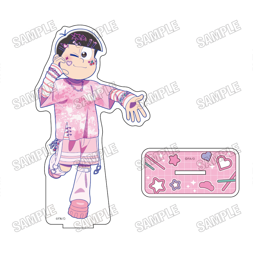 おそ松さん_描き下ろしBIGアクリルスタンド【デコラver.】?トド松